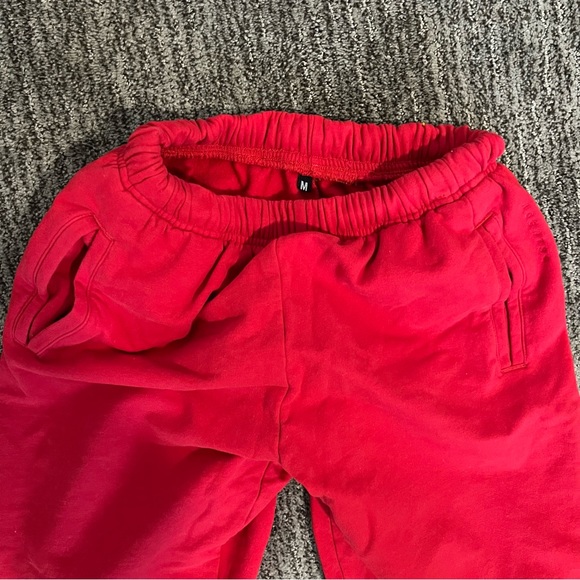 Red Sweat Pants - Picture 3 of 3
